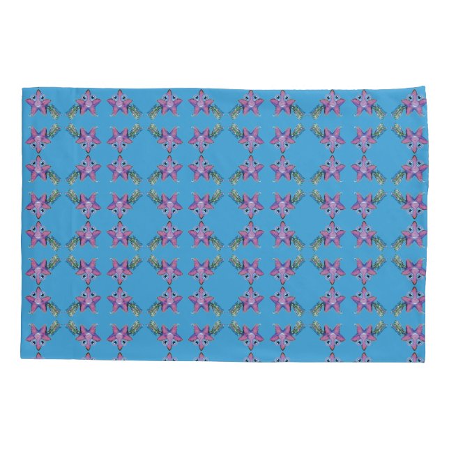Pillowcase - Light Blue, Little Shot Kids' Room (Back)