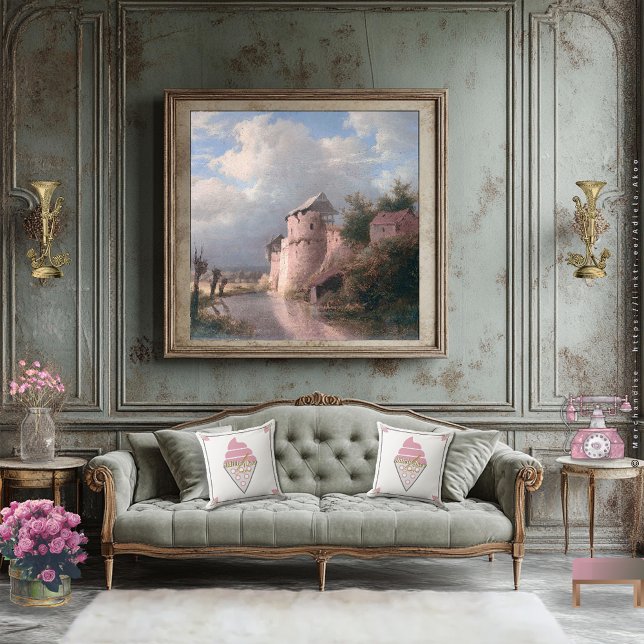 Pillows -Irresistible IceCream by Poet Adiela Akoo (Irresistible Ice Cream Throw Pillows designd by Poet Adiela Akoo. Browse my store for more fab finds)