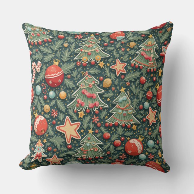 Pillows that create a Christmas atmosphere (Front)