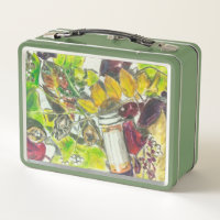 Pills and Leaves Lunch Box