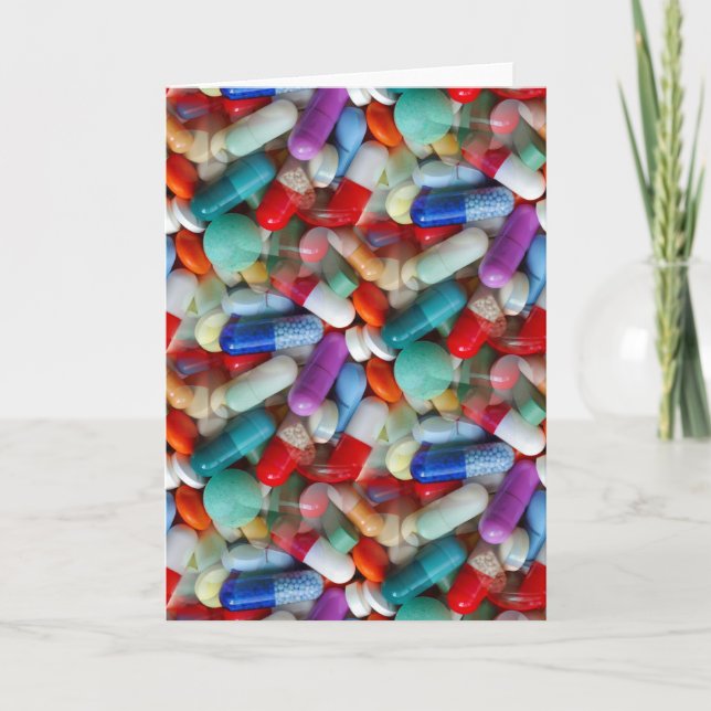 pills drugs card (Front)