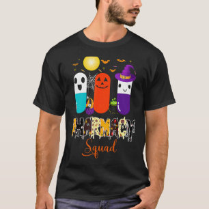 Pills Pharmacy Pharmacist Squad Halloween Costume T-Shirt