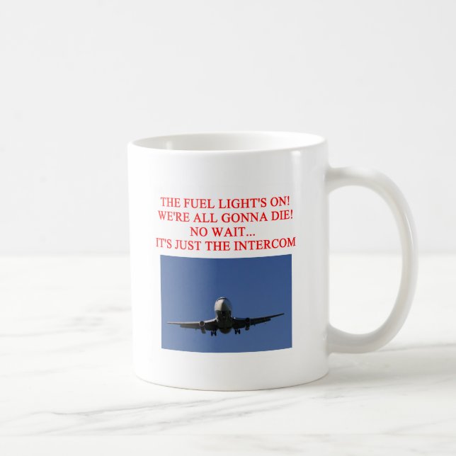 PILOT airline joke Coffee Mug (Right)