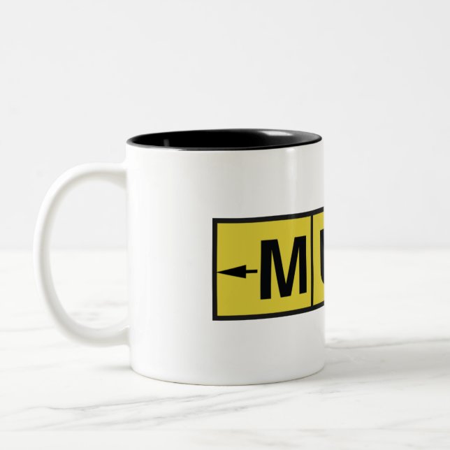 Pilot Airport Directions Mug (Left)