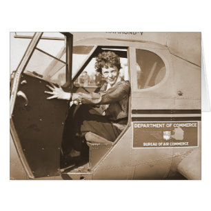 Pilot Amelia Earhart 1936