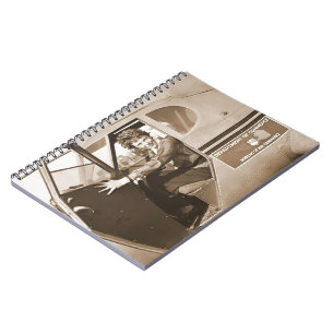 Pilot Amelia Earhart 1936 Notebook