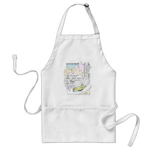 Pilot April Fools Cartoon Funny Gifts & Tees Standard Apron