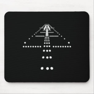 Pilot Art For Men Women Aviator Aviation Aeroplane Mouse Pad