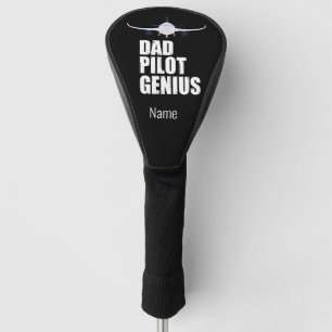 Pilot Aviation Industry Golfer for Dad Golf Head Cover