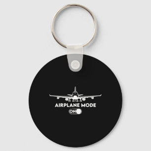 Pilot C172 Flying Gift Airplane Mode  Key Ring