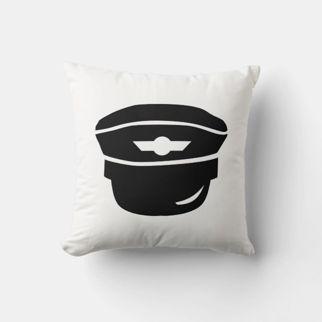 Pilot captain hat cushion (Front)
