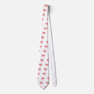 pilot flyling red aeroplane tie