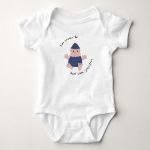 Pilot grandma baby bodysuit