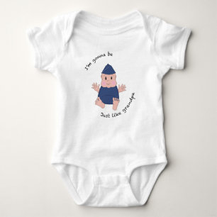 Pilot grandpa baby bodysuit