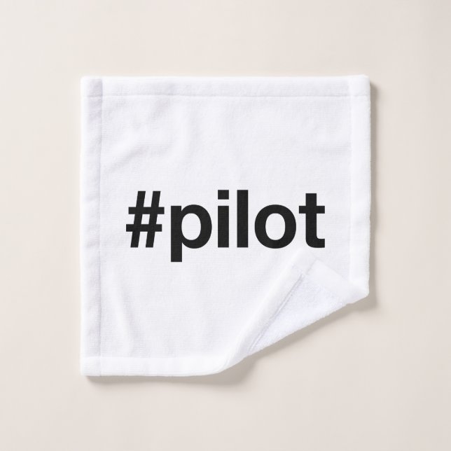 PILOT Hashtag Wash Cloth (Wash Cloth)