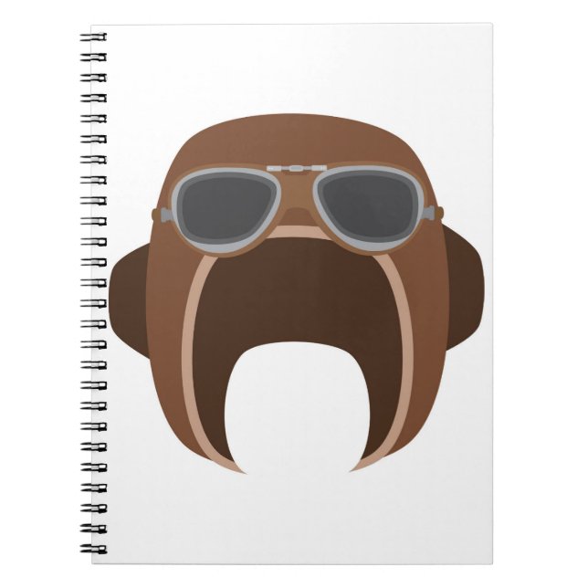 Pilot Helmet Notebook (Front)