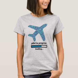 "Pilot In Progress" Aeroplane T-Shirt