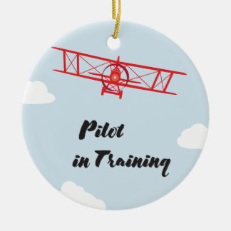 Pilot in Training Ornament