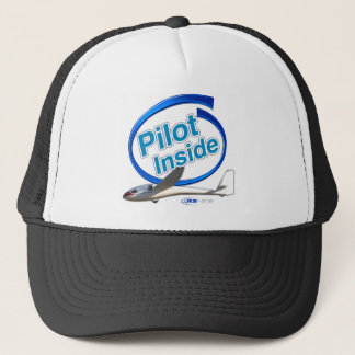 Pilot Inside ASW 15 Glider Trucker Hat