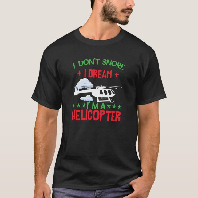 Pilot Kids Helicopter T-Shirt (Front)