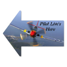 Pilot Live's Here Yard sign