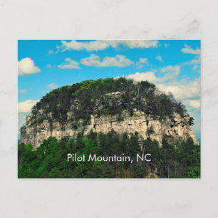 Pilot Mountain, NC Postcard