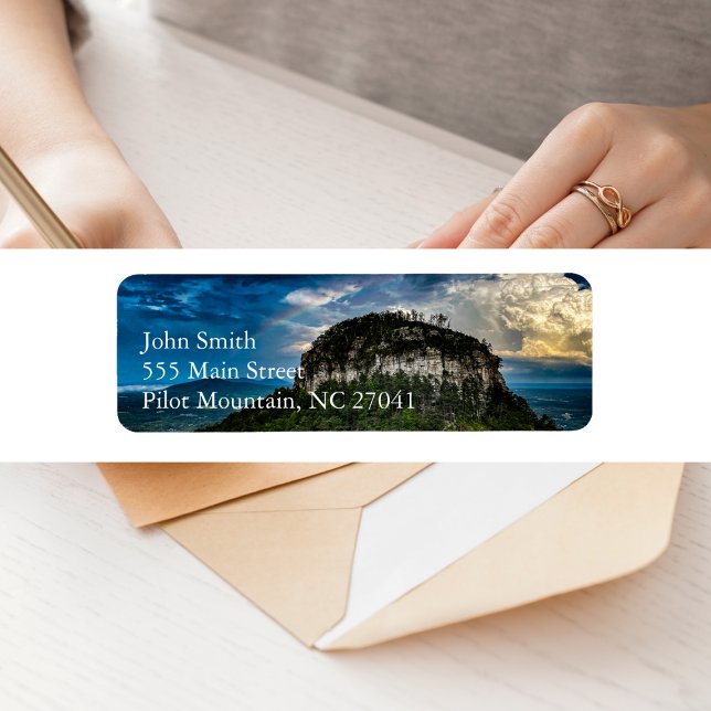 Pilot Mountain NC State Park | after storm rainbow (Creator Uploaded)