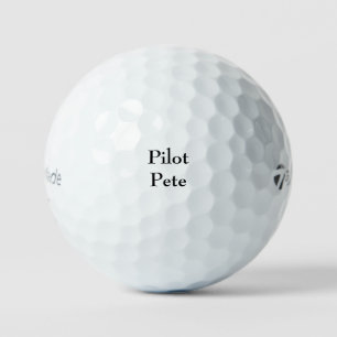 Pilot Personalised Titleist Pro V1 Golf Balls