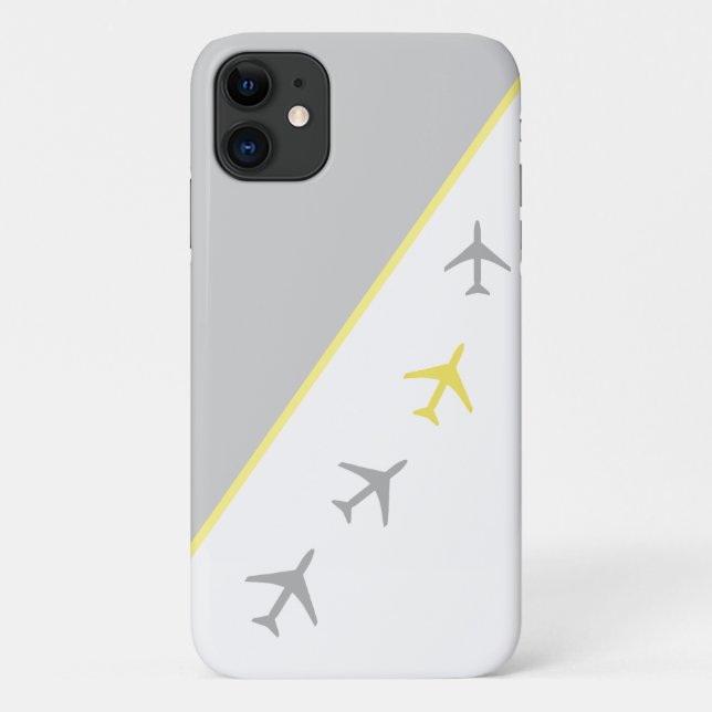 Pilot Plane Aviation Flying iPhone 11 Case (Back)