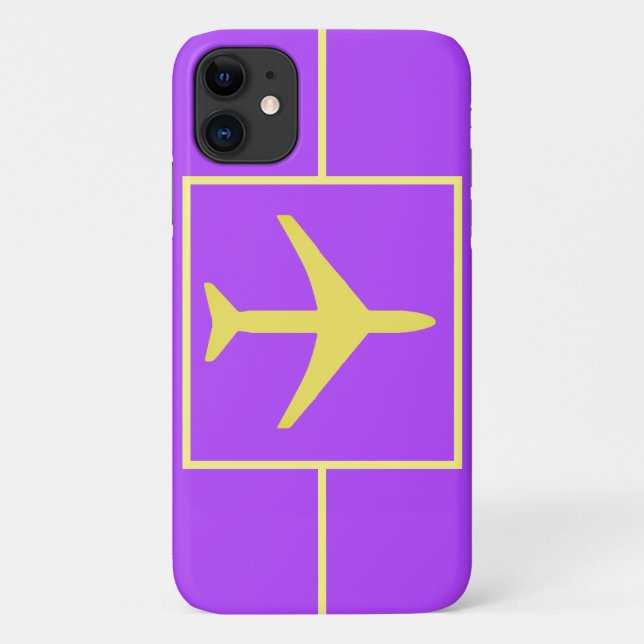 Pilot Plane Aviation Flying iPhone 11 Case (Back)