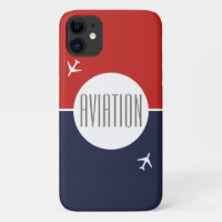 Pilot Plane Aviation Flying iPhone 11 Case