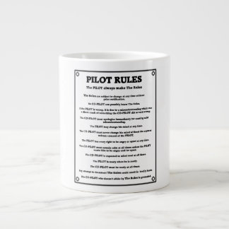 Pilot Rules Jumbo Mug