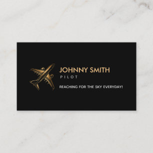 Pilot Slogans Business Card