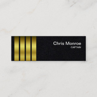 Pilot Stripes Business Card - Customisable