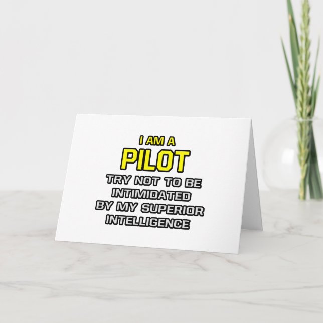 Pilot...Superior Intelligence Card (Front)