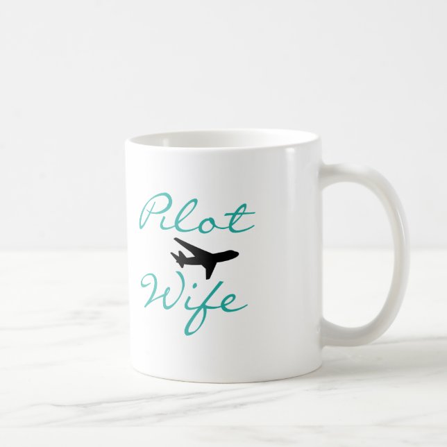 Pilot Wife Mug (Right)