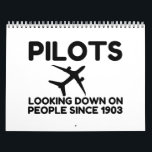 Pilots Calendar<br><div class="desc">Cool,  Comic,  Love,  Funny,  Coupes,  Vintage sports,  Retro,  Party,  Cute,  Christmas,  Nerd,   humour,  Geek,  Hipster</div>