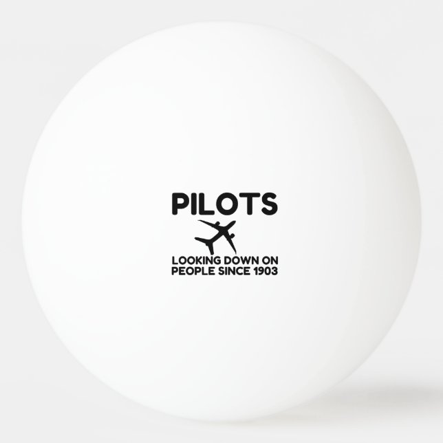 Pilots Ping Pong Ball (Front)