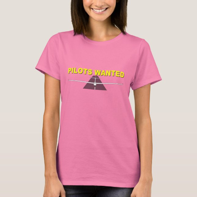PILOTS WANTED T-Shirt (Front)