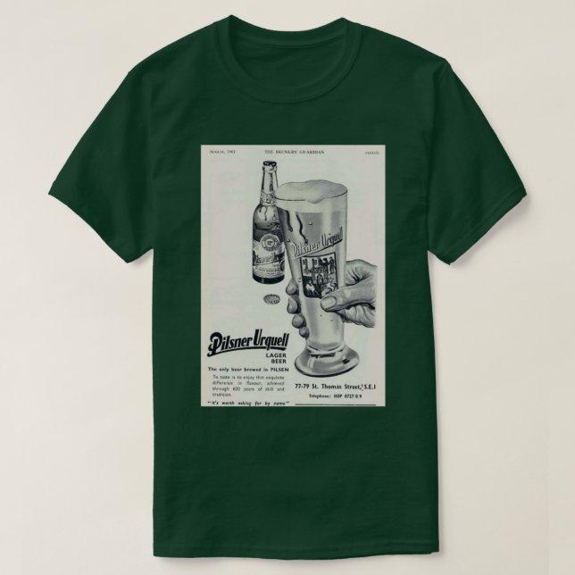 pilsner urquell beerr T T-Shirt (Design Front)
