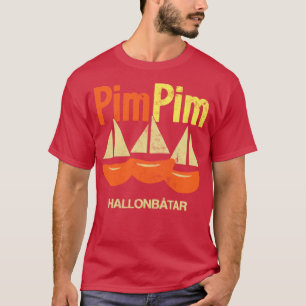 Pim Pim Hallonbtar 70s Swedish Candy T-Shirt
