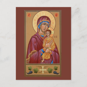 Pimen Mother of God Prayer Card