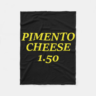 Pimento Cheese Golf Dad  Fleece Blanket
