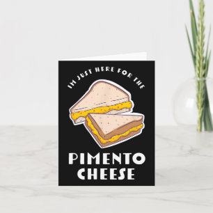 Pimento Cheese Sandwich - Funny Master Golfers  Card