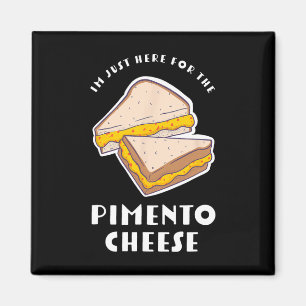 Pimento Cheese Sandwich - Funny Master Golfers Magnet