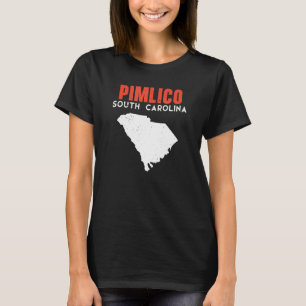 Pimlico South Carolina USA State America Travel T-Shirt