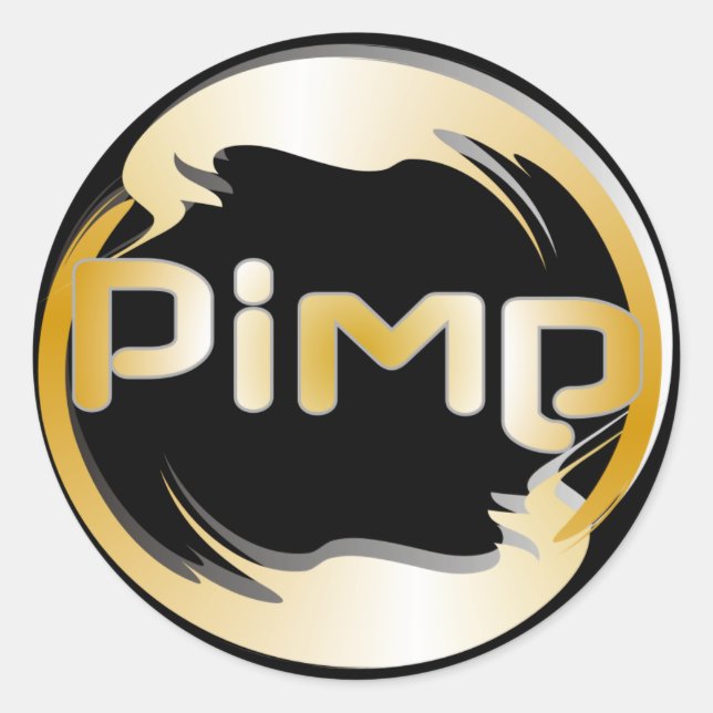 PIMP Gear Sticker (Front)