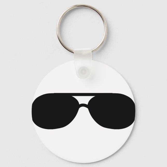 pimp sunglasses shades key ring (Front)