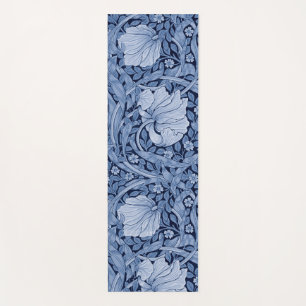 Pimpernel Blue Monotone, William Morris Yoga Mat