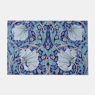 Pimpernel Blue, William Morris Doormat